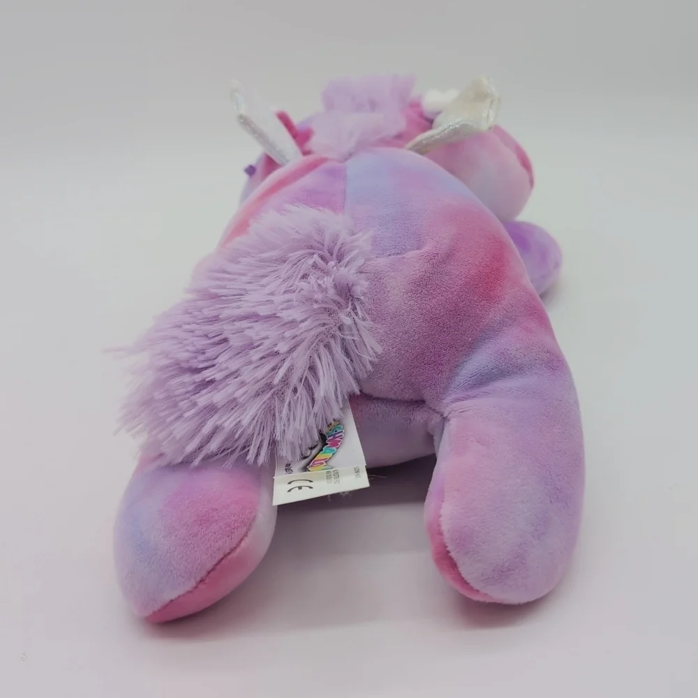 Purple and Pink Pegasus Squishmallows Plush Toy Stuffie